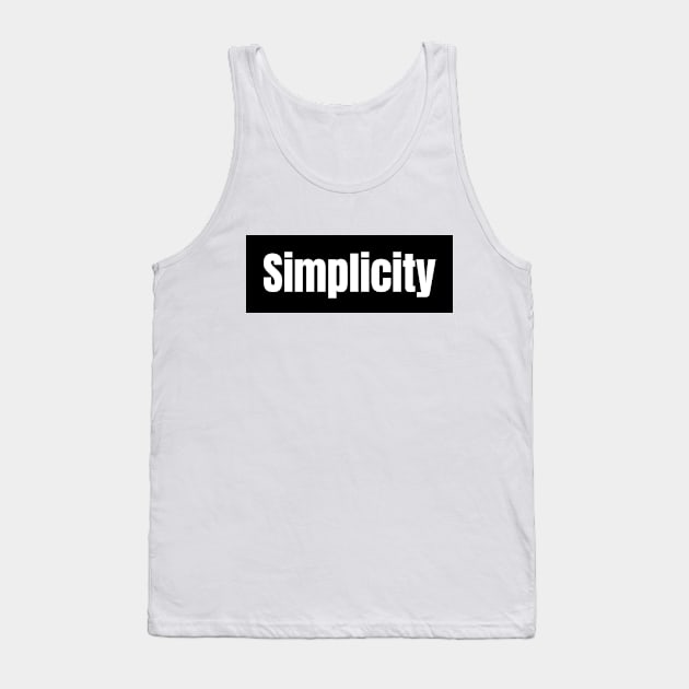 Simplicity Tank Top by The Rule